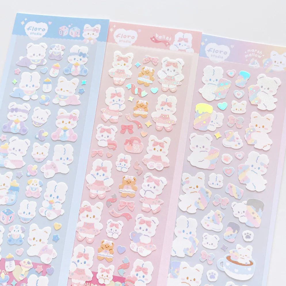[Floro Studio] Marshmellow Sticker