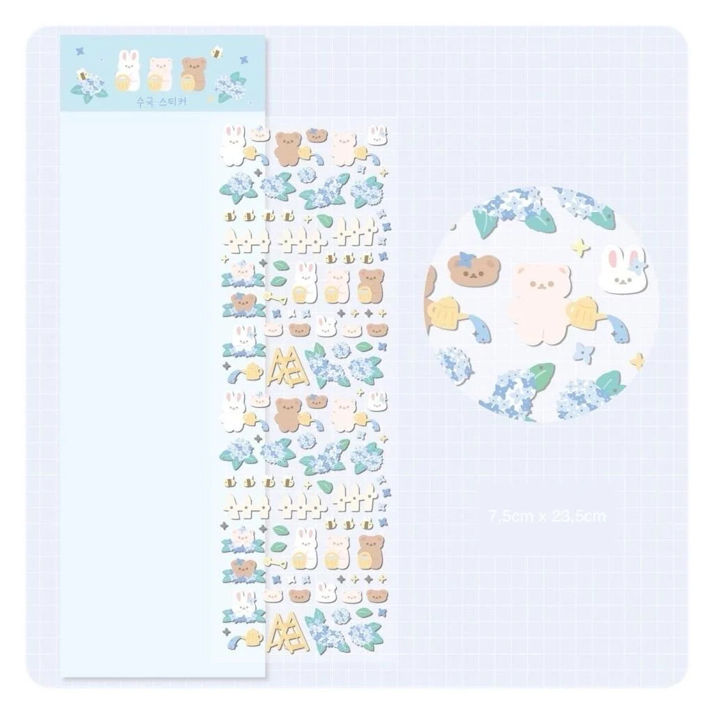 [VOLZZI] Hydrangea Bear Stickers