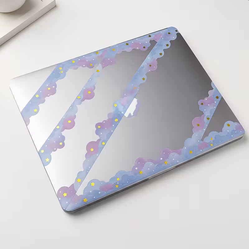 Golden Cloud Tape Stickers (lavender)