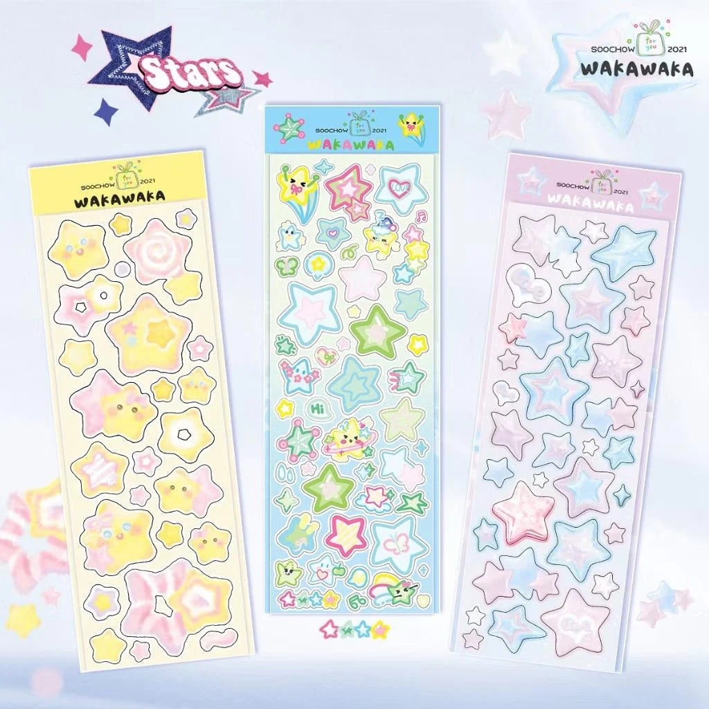 [SOOCHOW] Wakawaka Star Sticker