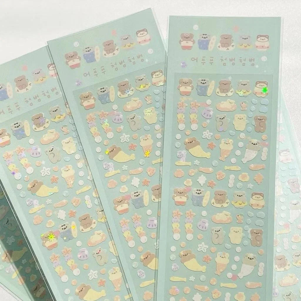 [VOLZZI] Mermaid Bear Sticker