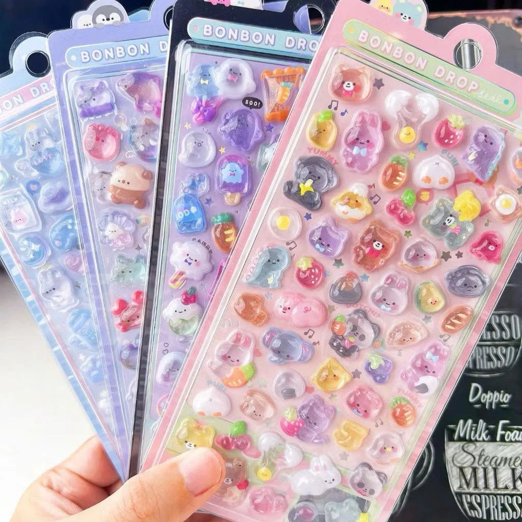 CUTE 3D STICKERS