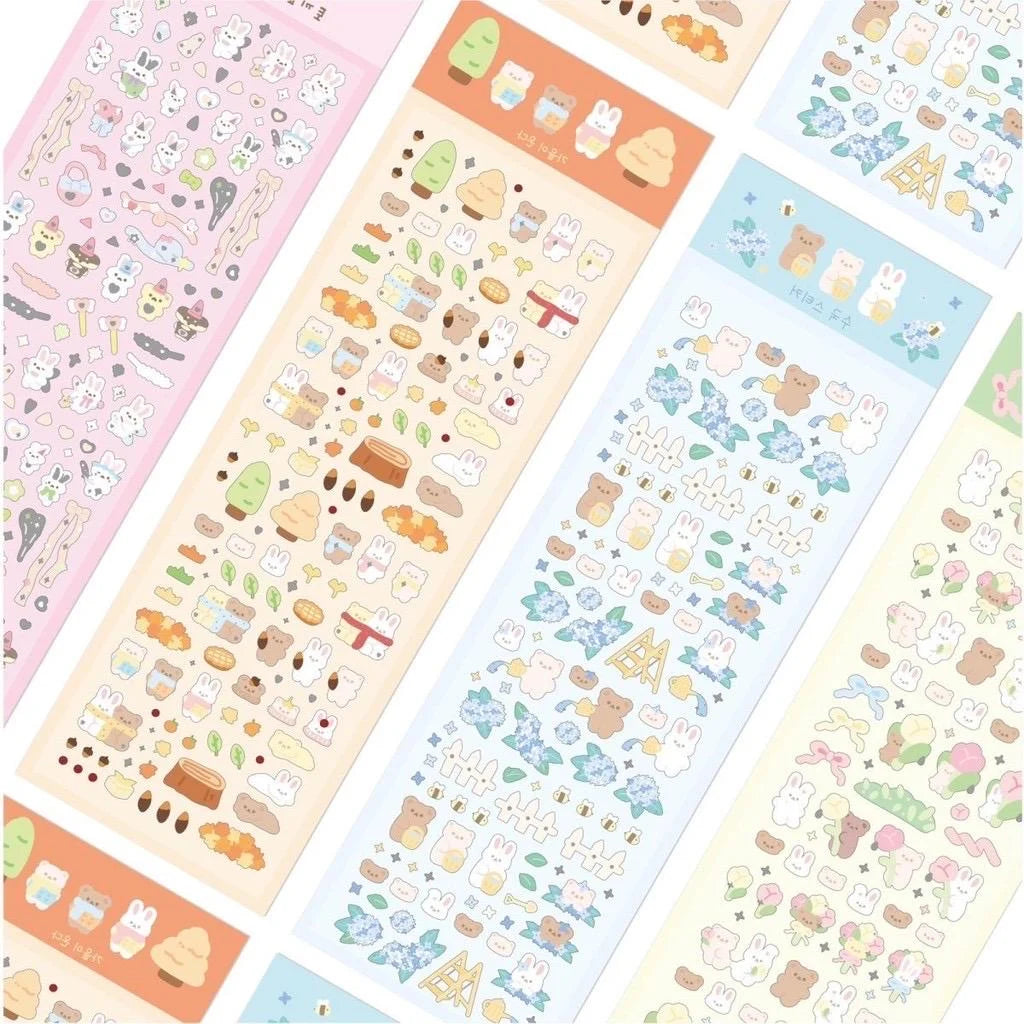 [VOLZZI] Hydrangea Bear Stickers