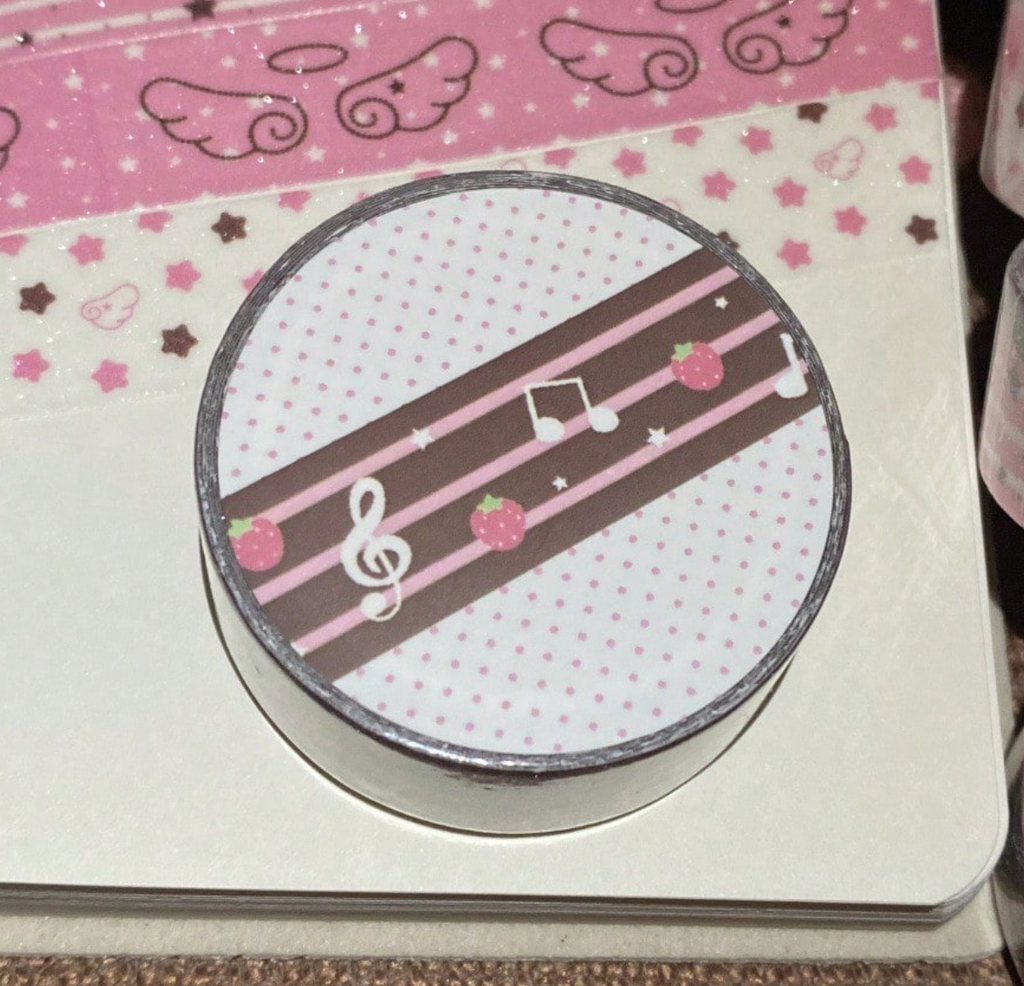 Strawberry Note Washi Tape