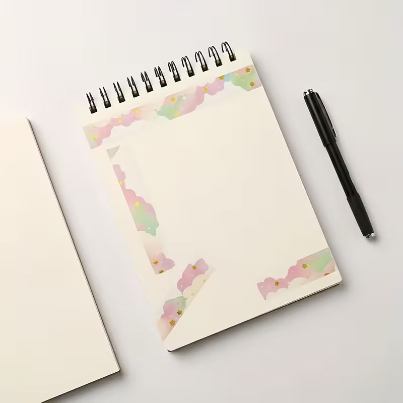 Golden Cloud Tape Stickers (cotton candy)