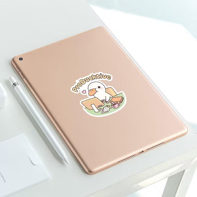'ProDuckTive' Vinyl Sticker