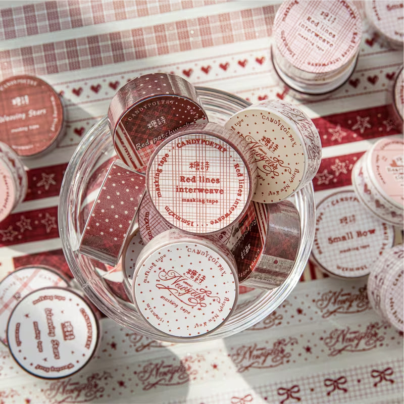 Heart Cloth Washi Tape