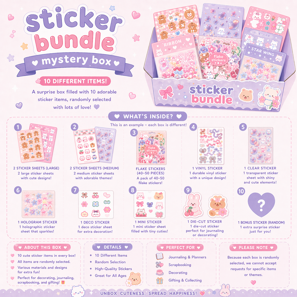 Mystery Sticker Bundle