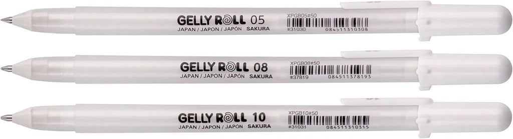 Sakura Gelly Roll pen White (3pcs)