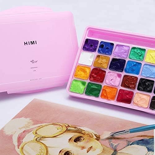 HIMI Goache Paint Palette (pink)