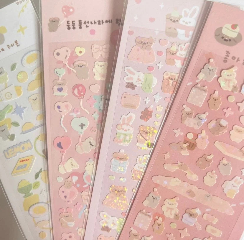 [VOLZZI] Lemon Bear Sticker