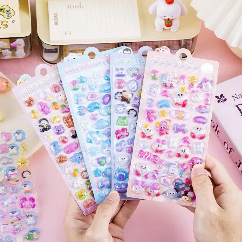 CUTE 3D STICKERS