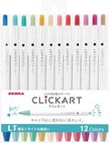 Zebra Clickart Water Based Pen⎜LT set