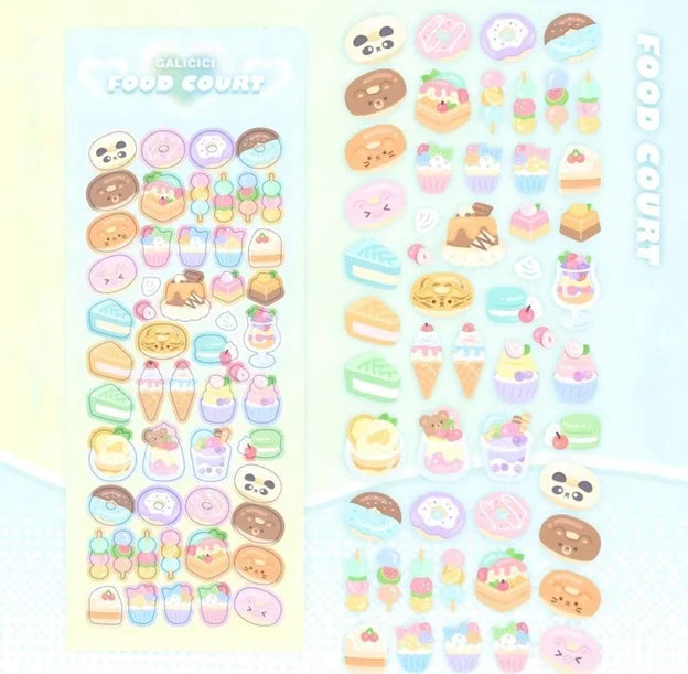 [Galicici] Food Court Sticker