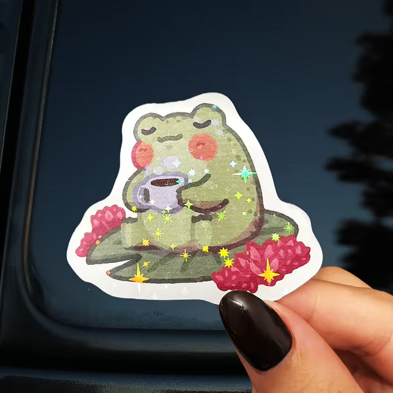Froggy Vinyl Sticker