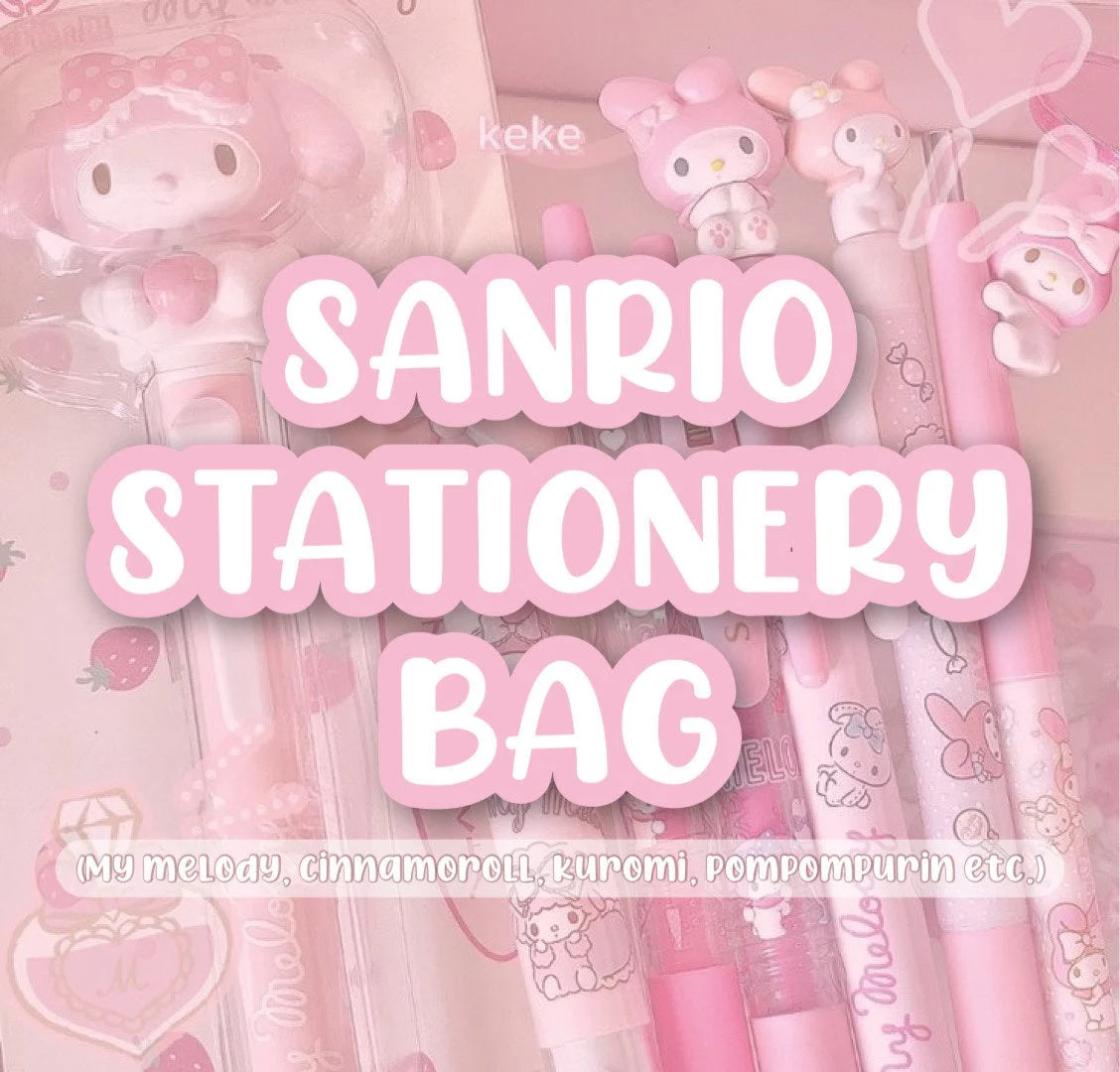 Sanrio inspired Mystery Stationery Set