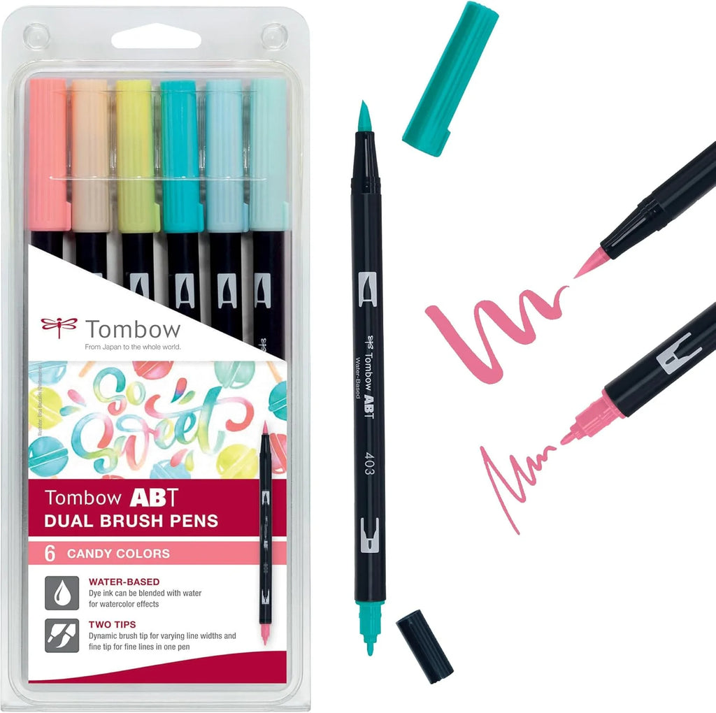 Tombow ABT Dual Brush Pen⎜Candy Colours