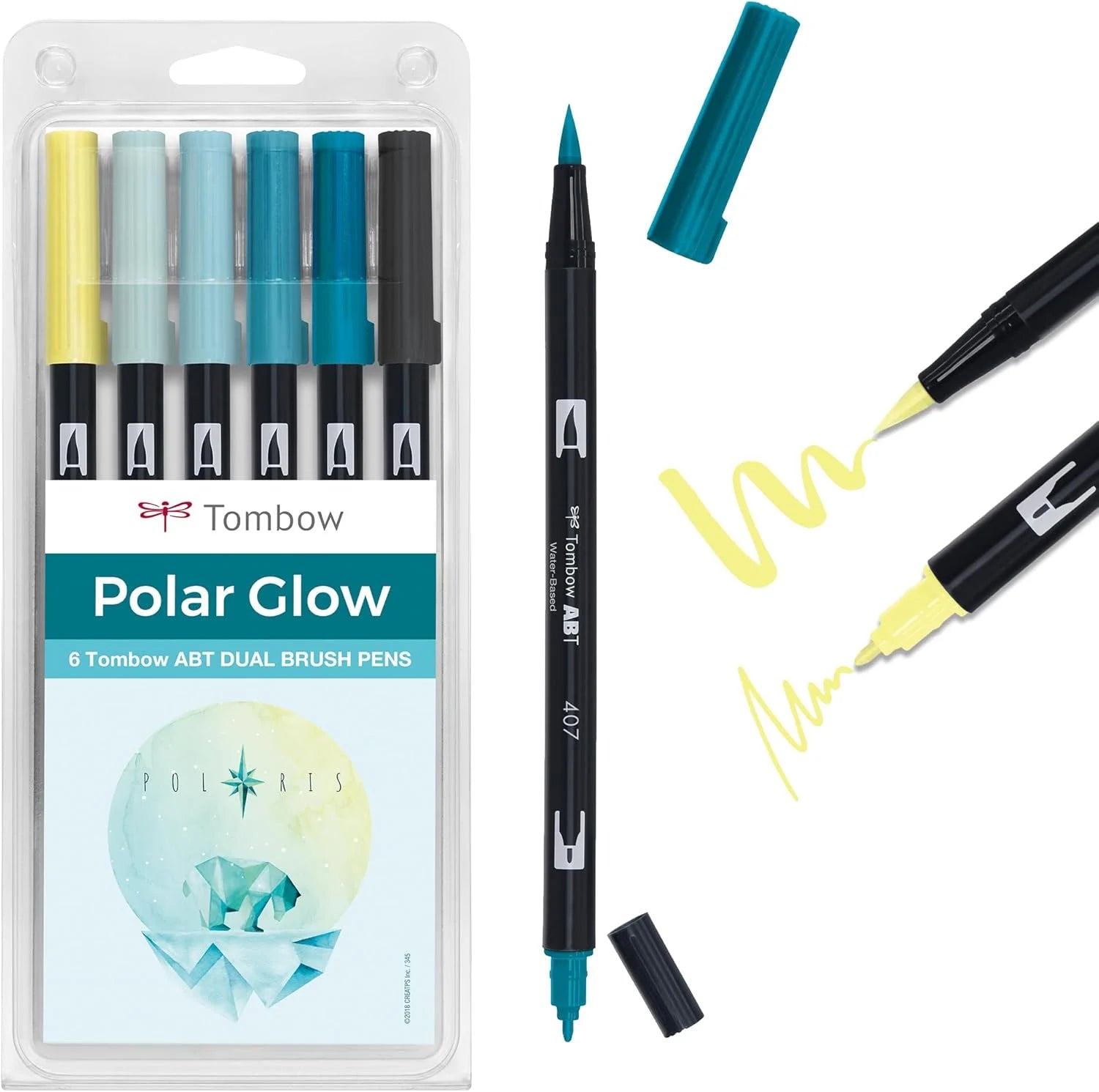 Tombow ABT Dual Brush Pen⎜Polar Glow