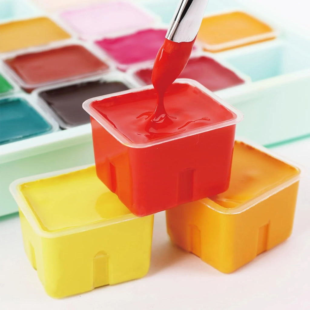 HIMI Goache Paint Palette (light blue)