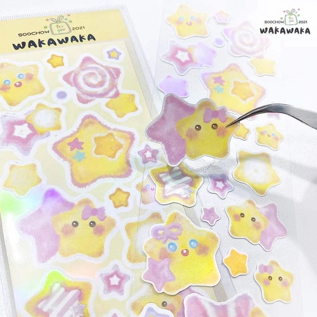 [SOOCHOW] Wakawaka Star Sticker