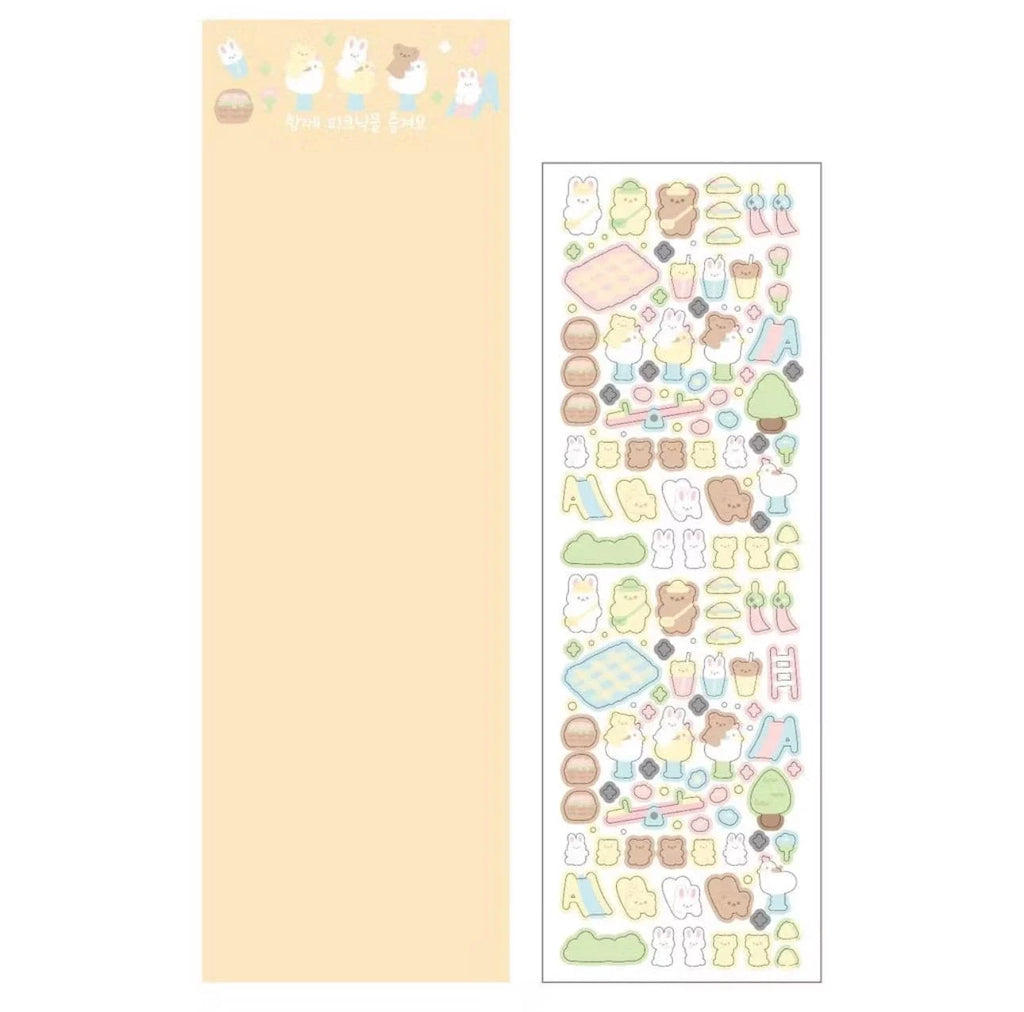 [VOLZZI] Picnic Bear Sticker