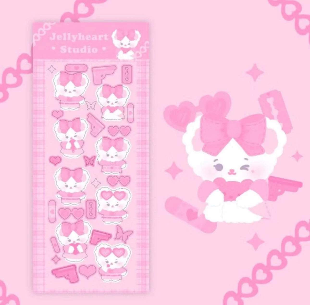 [JellyHeart Studio] Pink Valentine Sticker