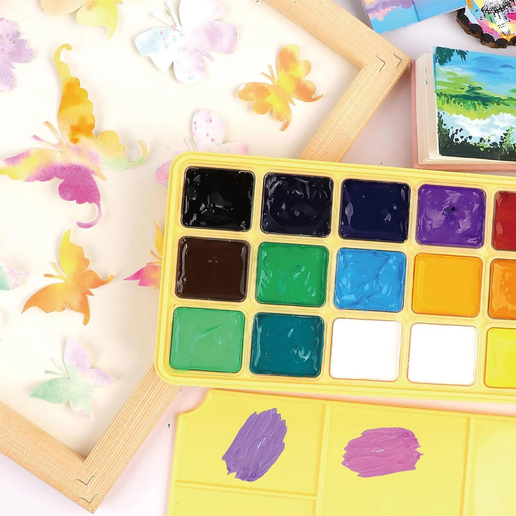 HIMI Goache Paint Palette (yellow)
