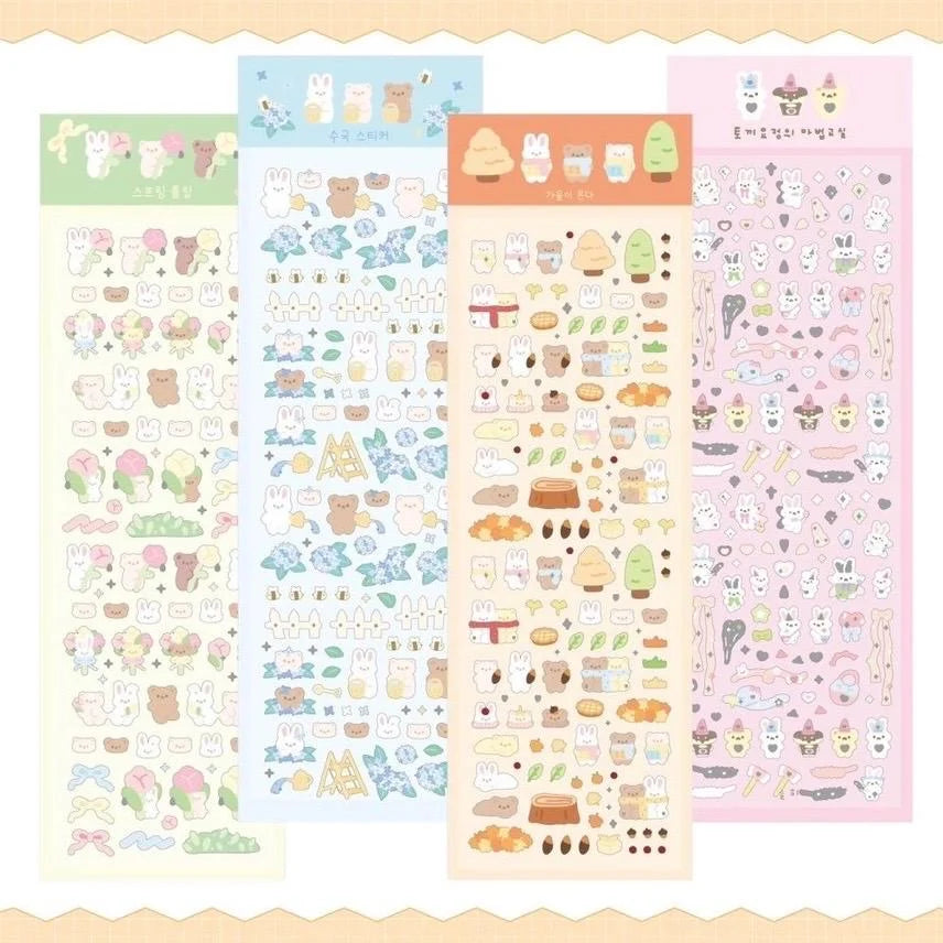[VOLZZI] Hydrangea Bear Stickers