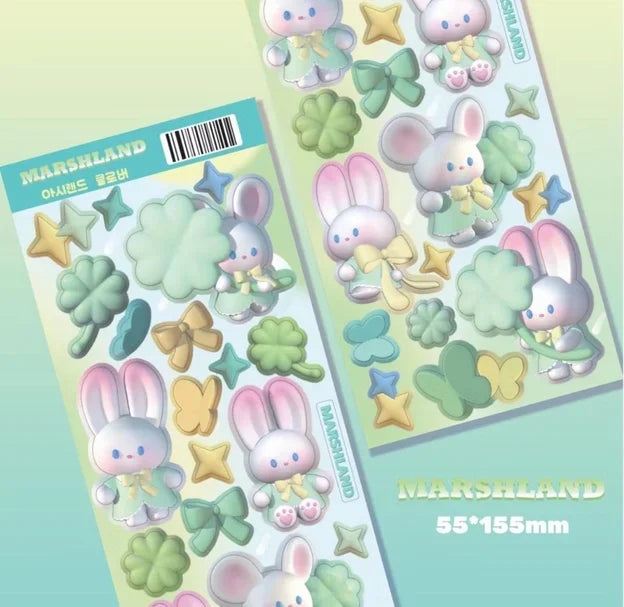 [Marshland] Lucky Clover Sticker