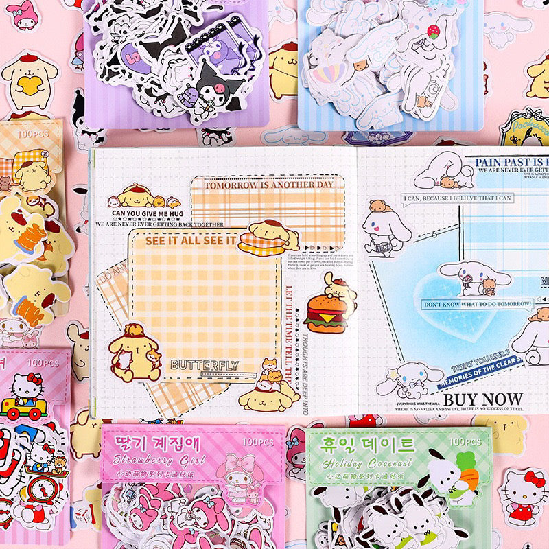 Pompompurin 100pcs Sticker Flakes
