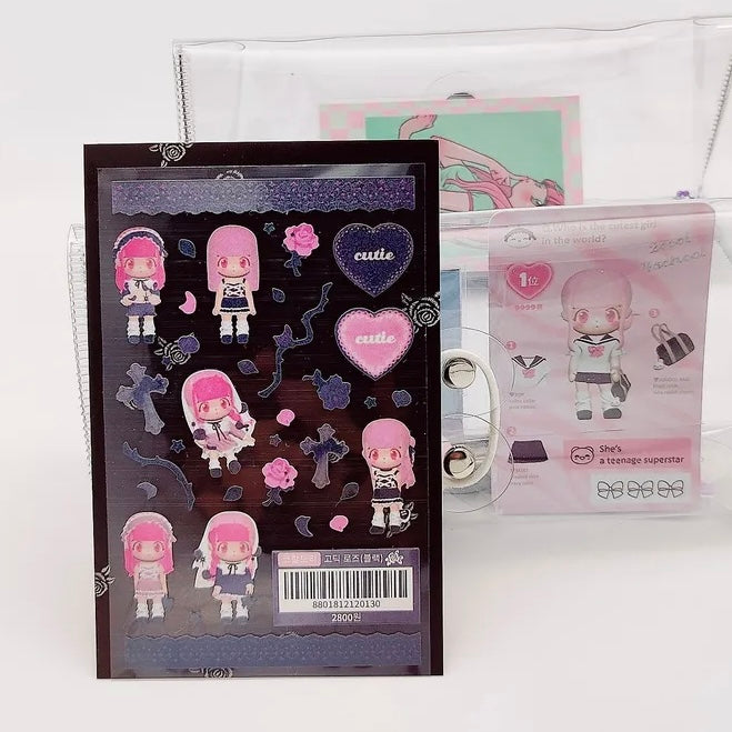 Korean Girl Sticker