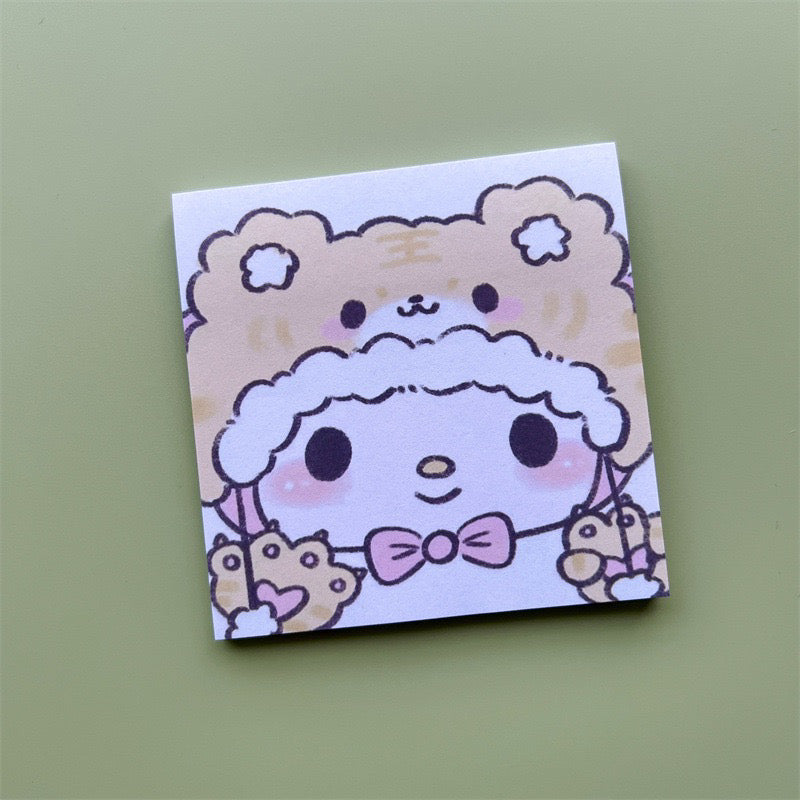 My Melody in Costume Sticky Note