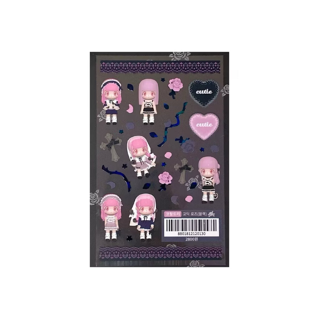 Korean Girl Sticker