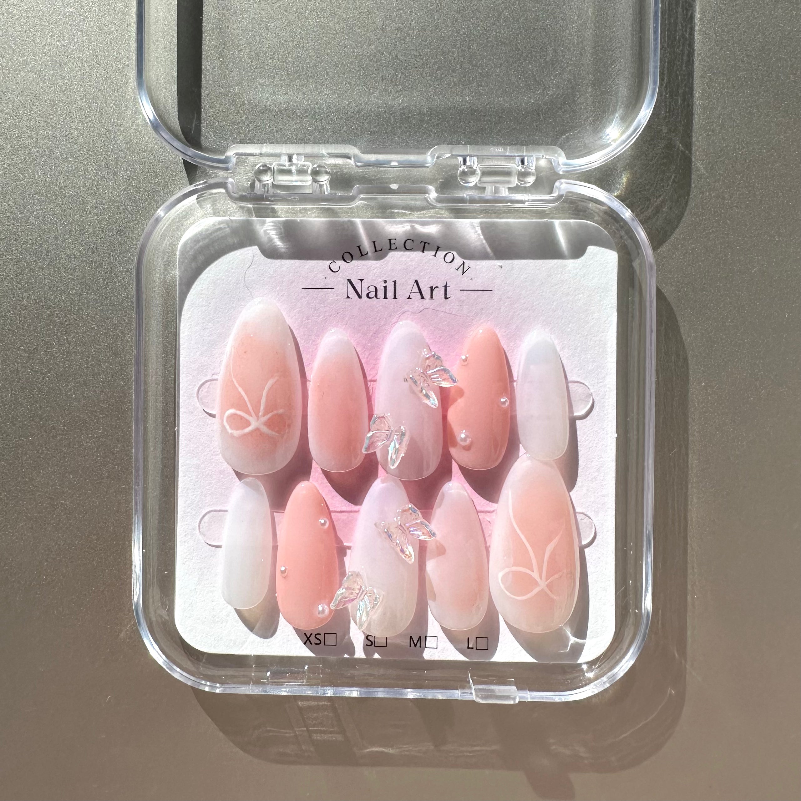 [Juwunni] Butterfly Garden Nails