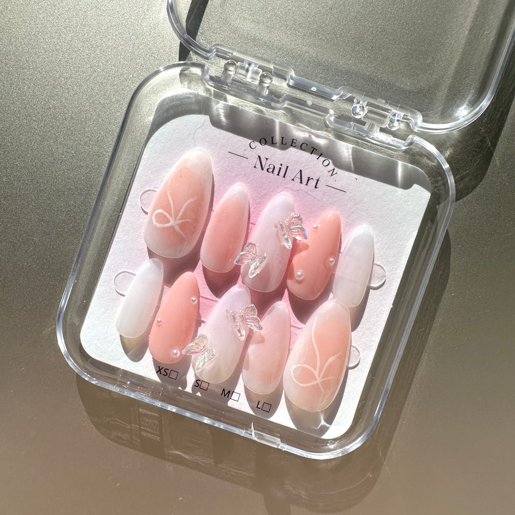 [Juwunni] Butterfly Garden Nails