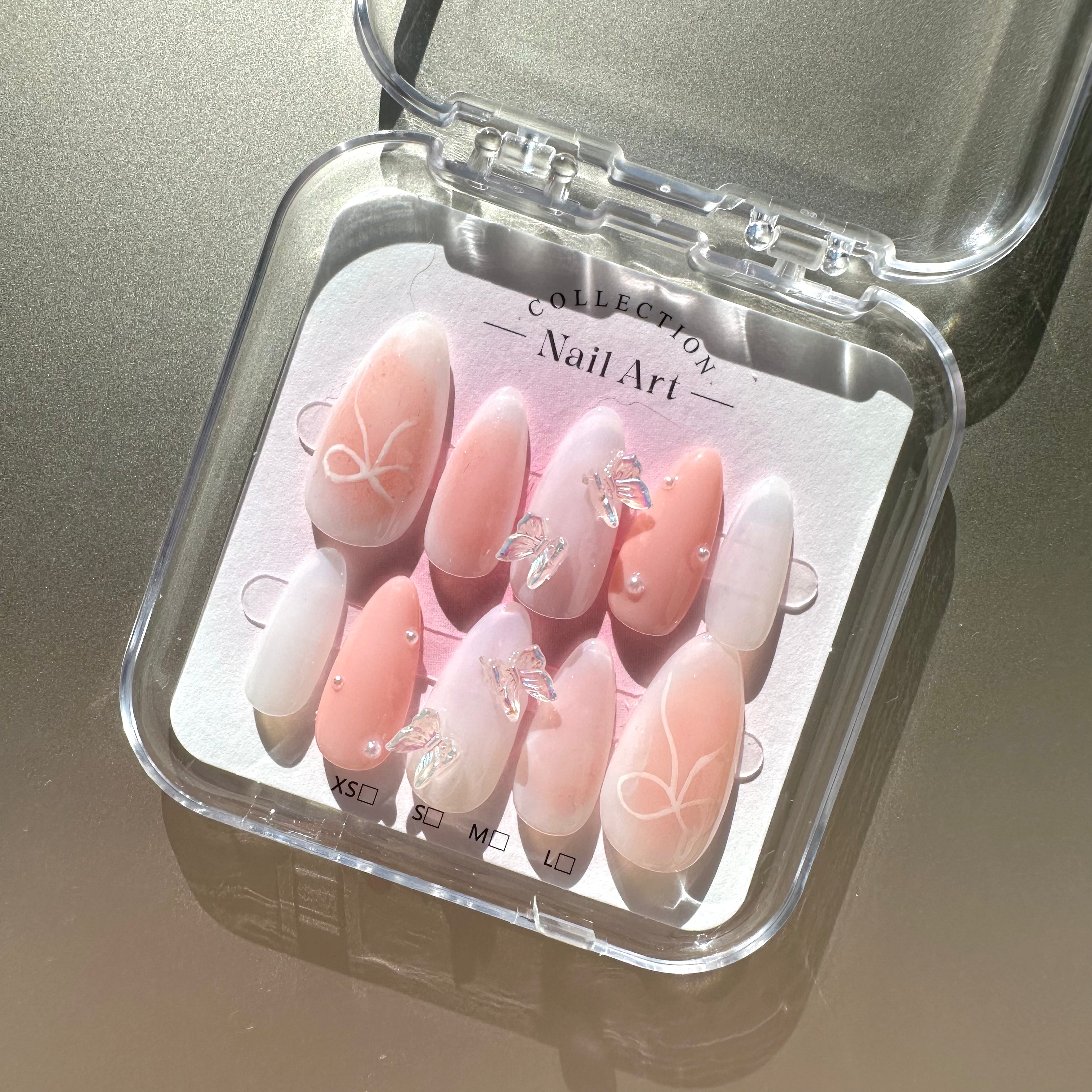 [Juwunni] Butterfly Garden Nails