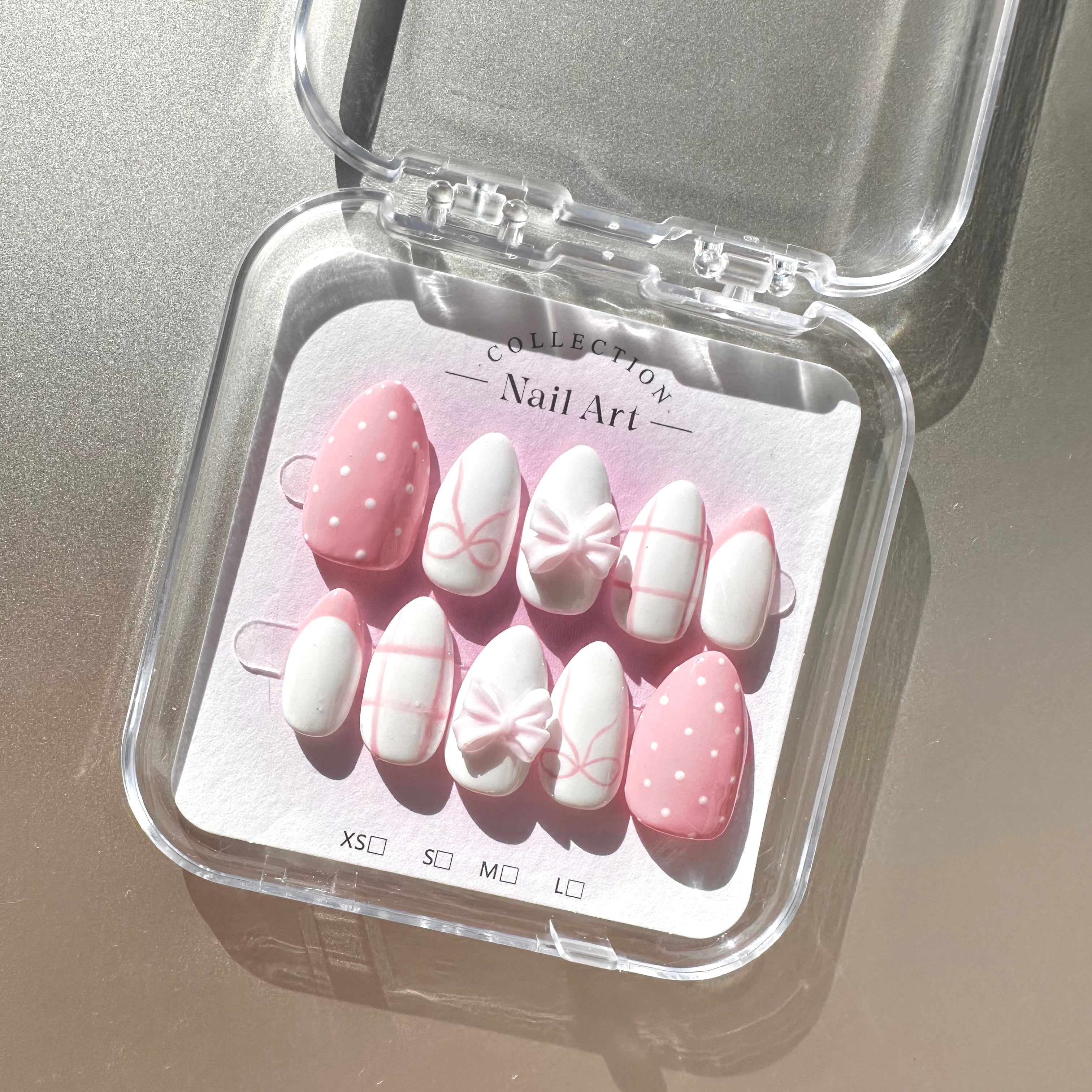 [Juwunni] Pink Picnic Nails