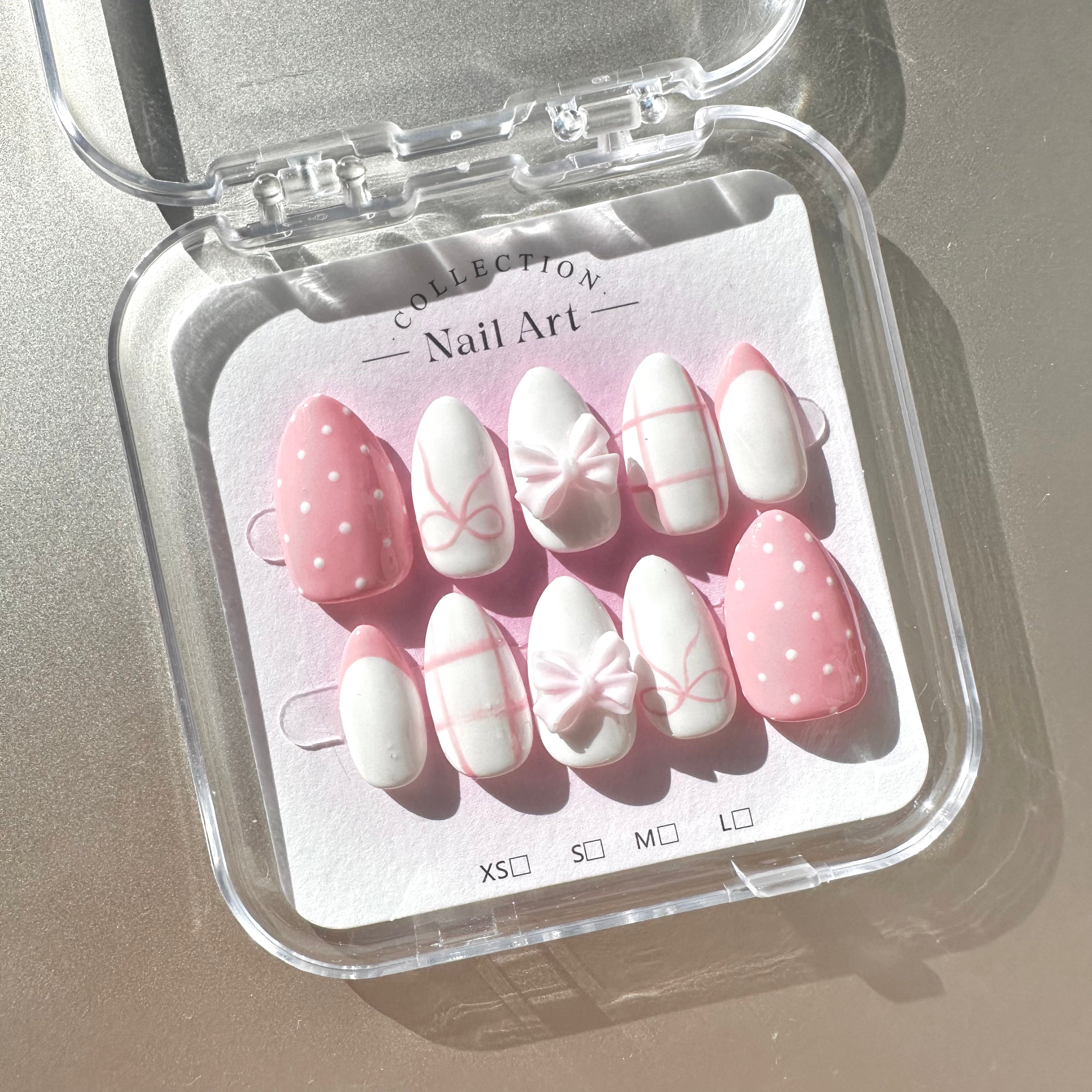 [Juwunni] Pink Picnic Nails