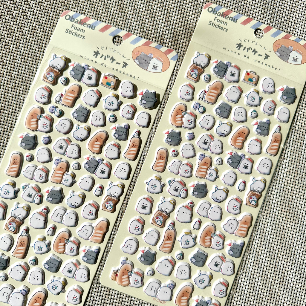 [Obakenu] Ghost & Bread Sticker