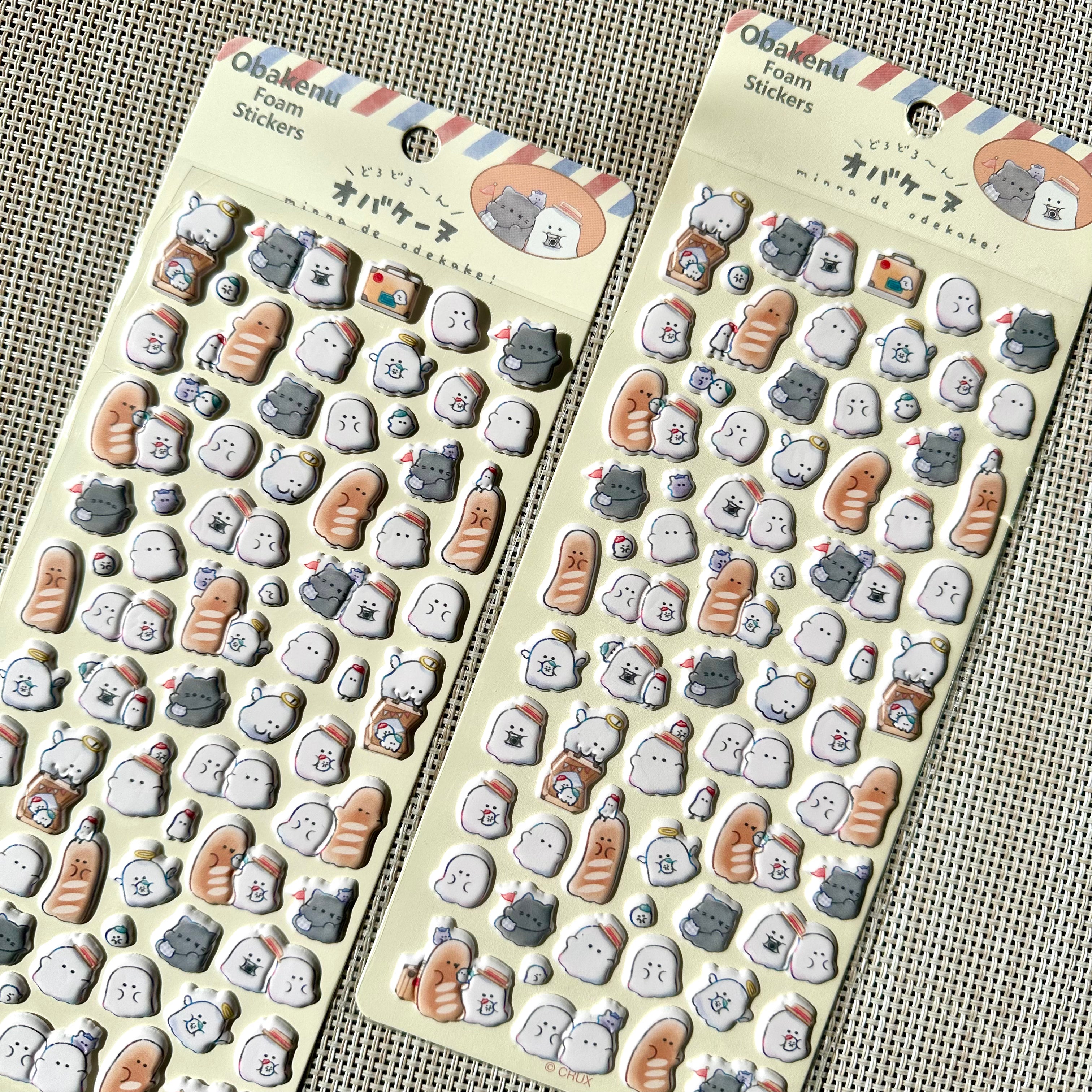 [Obakenu] Ghost & Bread Sticker