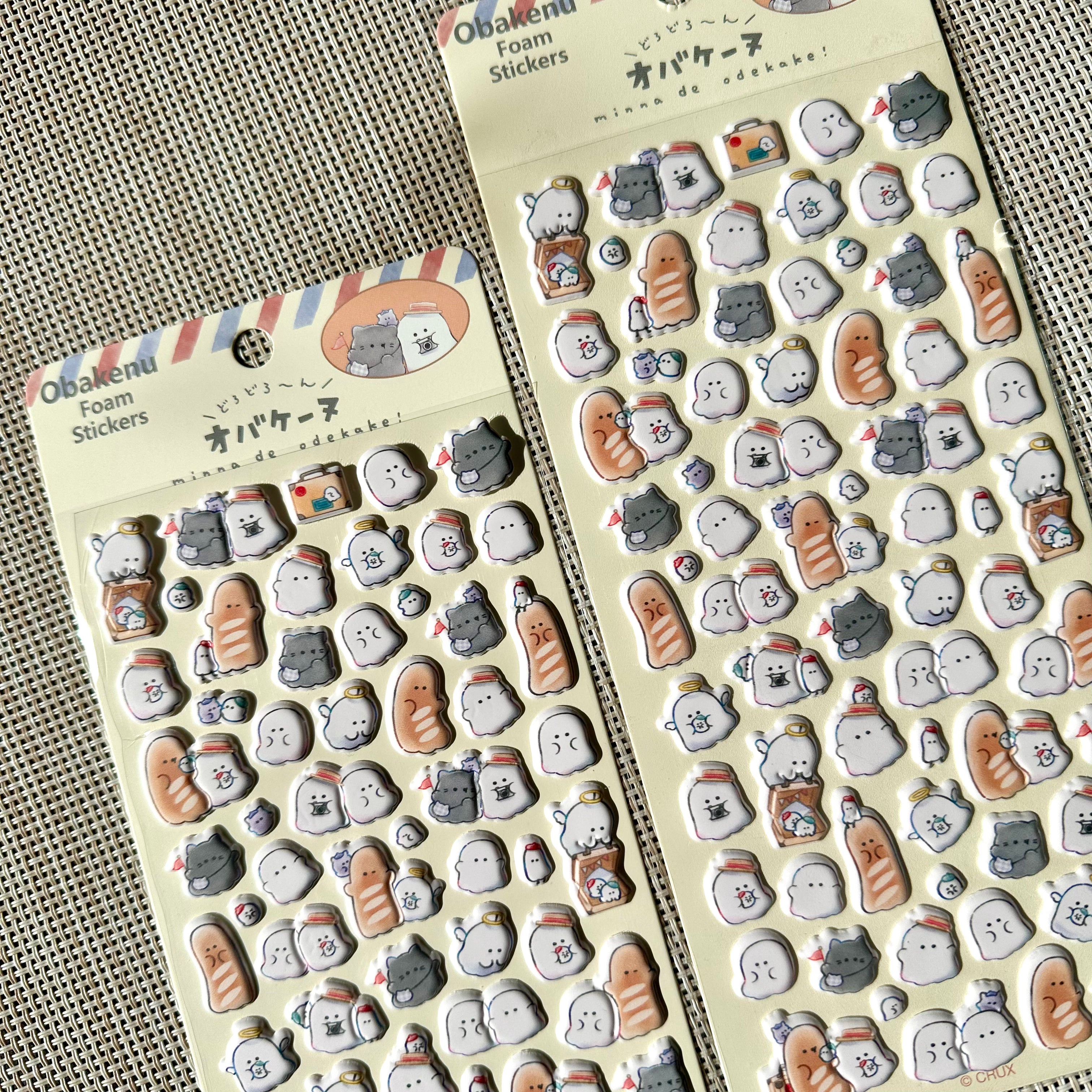 [Obakenu] Ghost & Bread Sticker