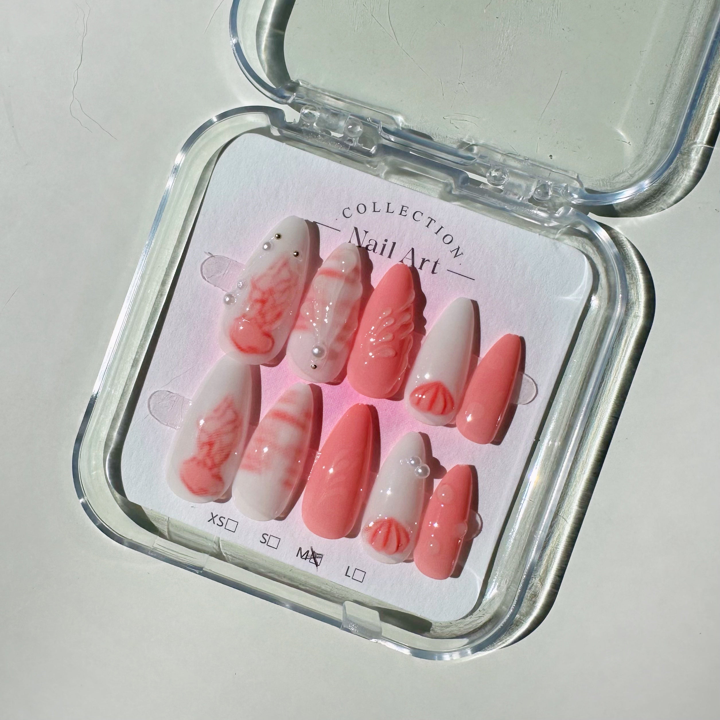 Press-On Nails Set (Jellyfish)