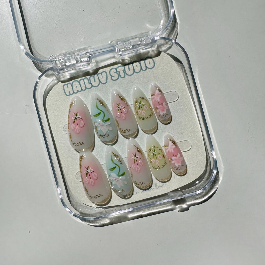 Press-On Nails Set (Enchanted)