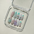 Press-On Nails Set (Mermaid)