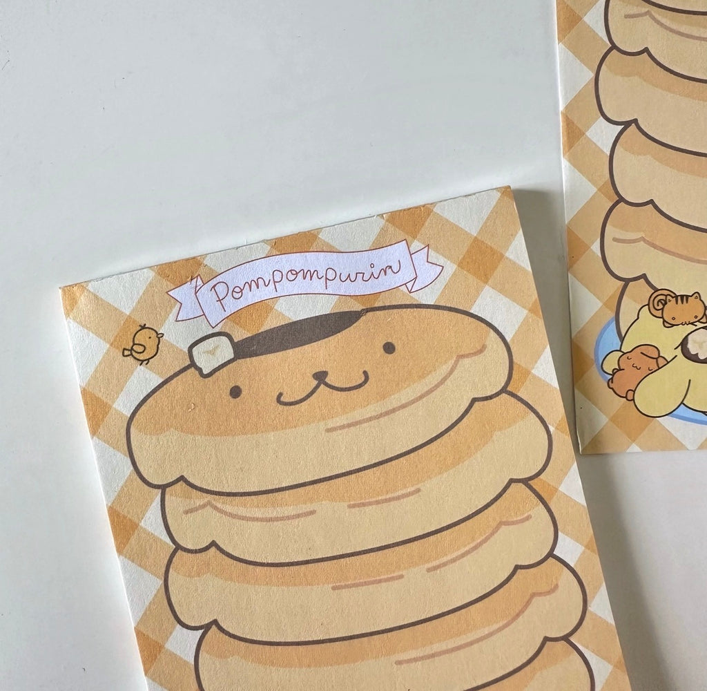 Pompompurin Pancake Notepad