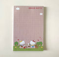 Hello kitty Grid Notepad
