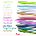 Pentel Brush Sign Pen Pastel Colors