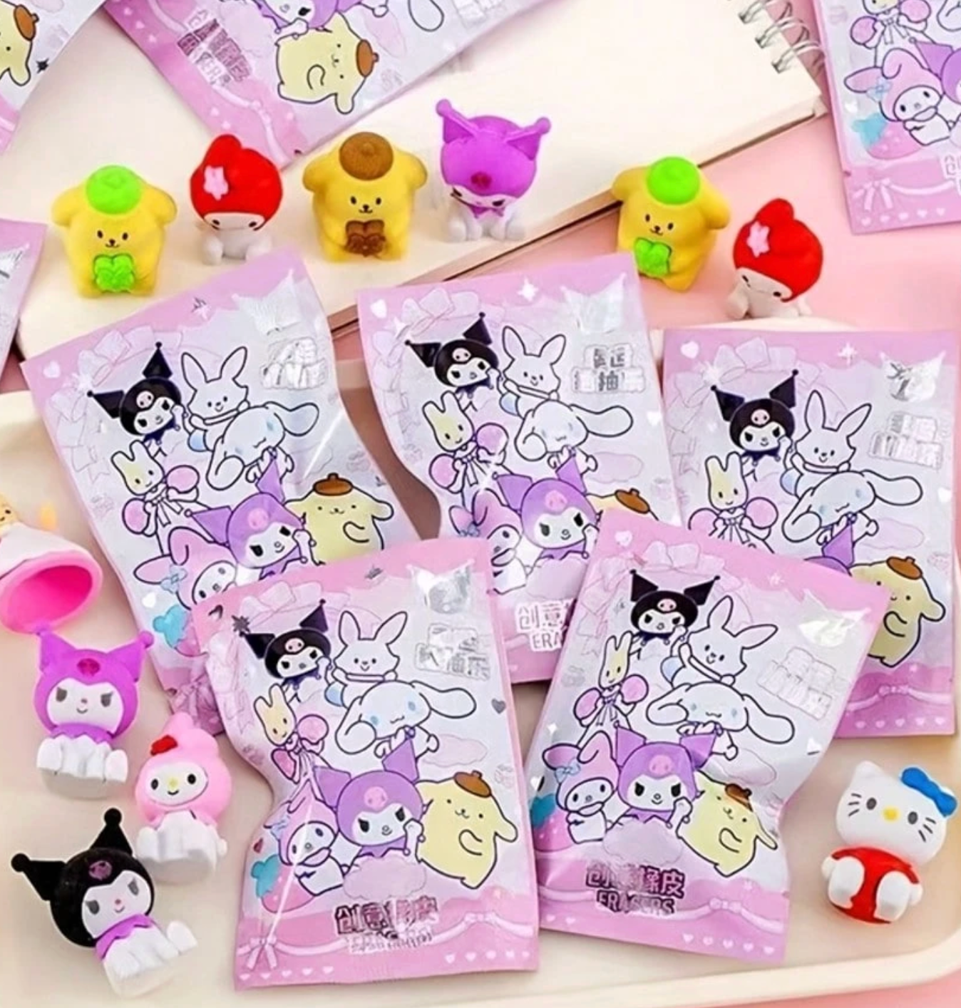Sanrio Character Surprise Eraser