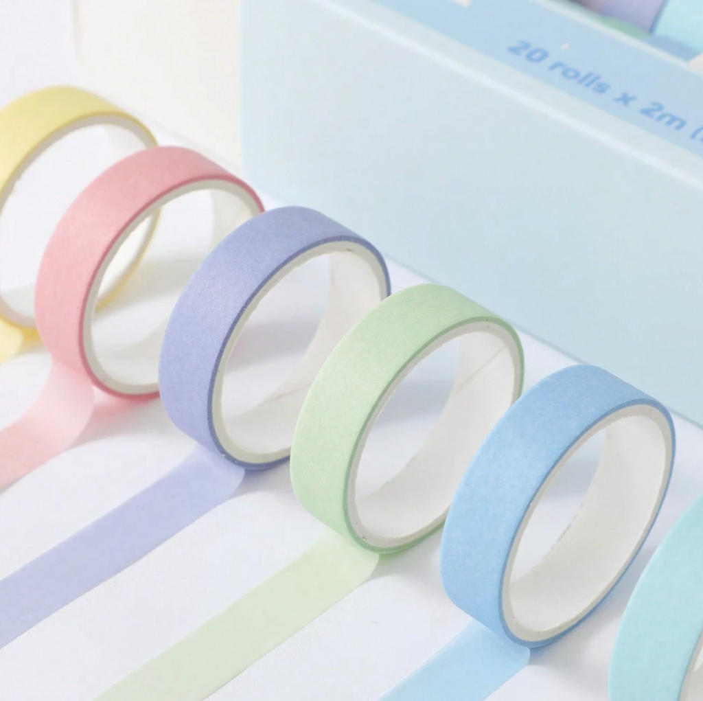 Macaron Washi Tape Set
