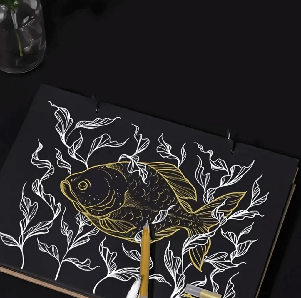 Gold Metallic Gel Pen